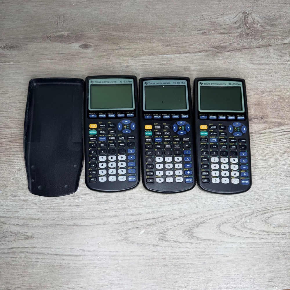 Texas Instruments TI-83 Plus Graphing Calculator Bundle